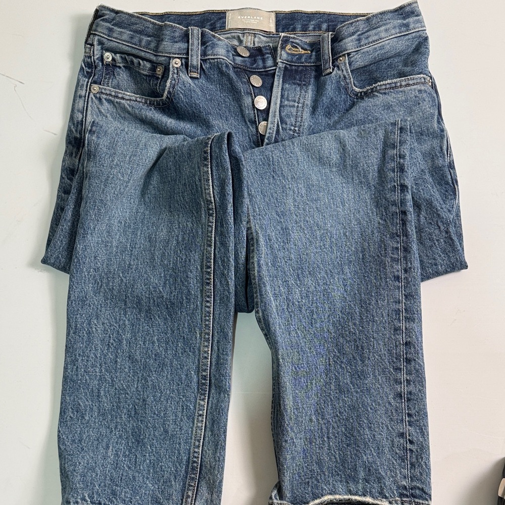 Everlane Everybody Jeans Midrise Straight Leg sz E4 (6/8)